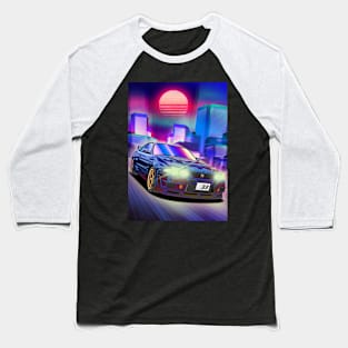 Nissan Skyline GT-R R33  (1995) Outrun Baseball T-Shirt